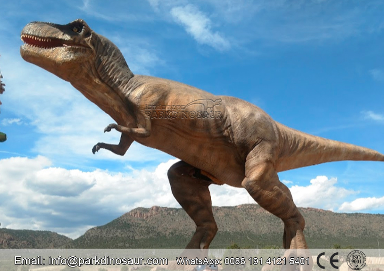 Gran estatua dinosaurio T-rex para Park